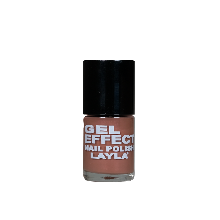 Layla Cosmetics Gel Effect Nail Polish N.04 Beige Evolution - Lac de Unghii Clasic