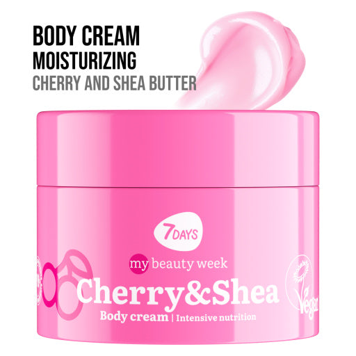 Crema de Corp 7DAYS Aromaterapie Nutritie Intensa Cirese si Shea 250ml