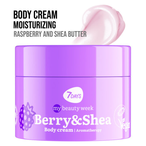 Crema de Corp 7DAYS Aromaterapie Fructe de Padure si Shea 250ml