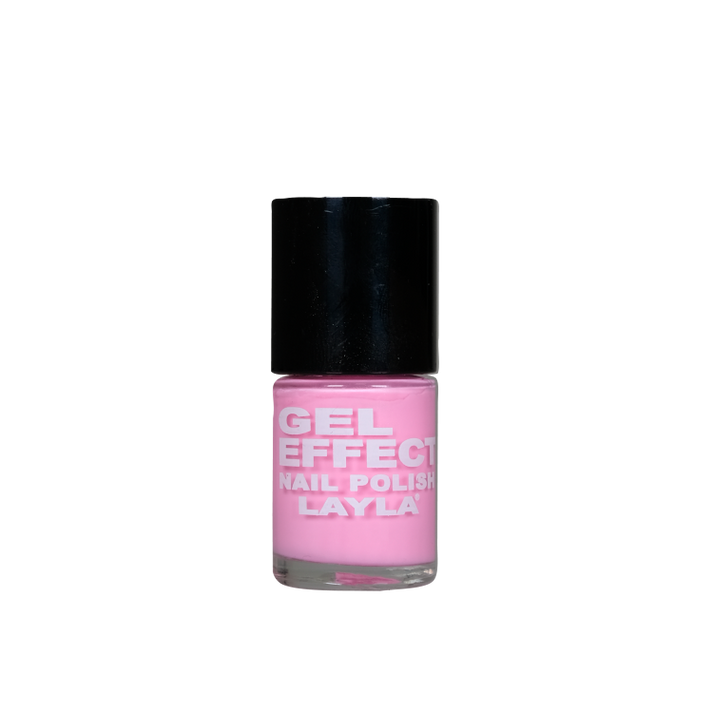 Layla Cosmetics Gel Effect Nail Polish N.14 Pink Puppet - Lac de Unghii Clasic