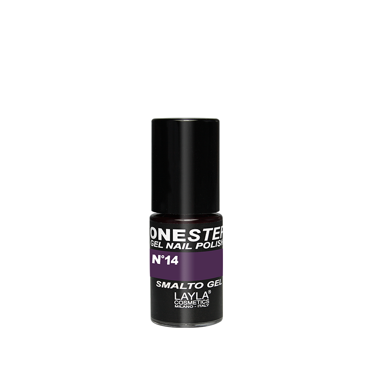 Layla Cosmetics One Step Gel Nail Polish N.14 Blackberry - Oja Semipermanenta