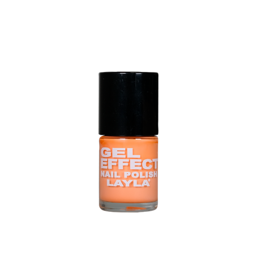 Layla Cosmetics Gel Effect Nail Polish N.17 Orangel - Lac de Unghii Clasic