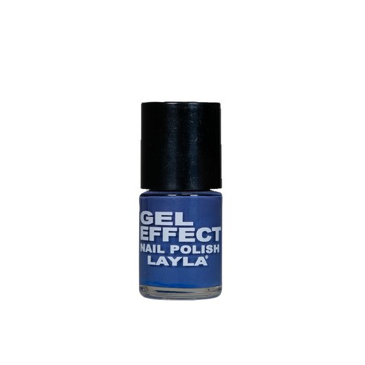 Layla Cosmetics Gel Effect Nail Polish N.18 Bahamas Blue - Lac de Unghii Clasic