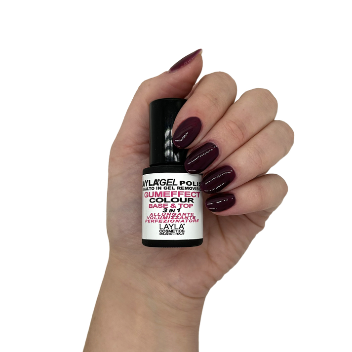 Layla Cosmetics Gumeffect Colour N.19 Viral - Oja Semipermanenta Rubber