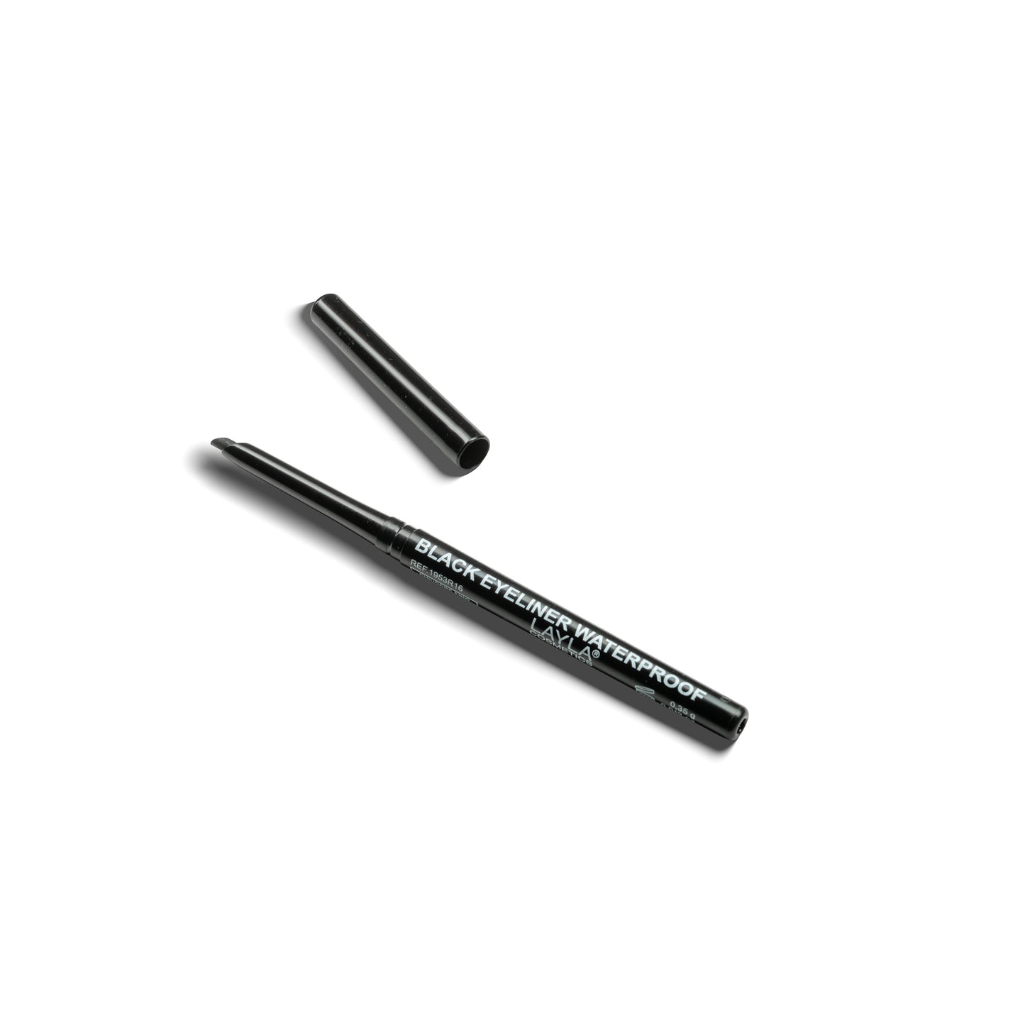 Layla Cosmetics Black Eyeliner Waterproof - Creion Contur Ochi Rezistent la Apa Negru