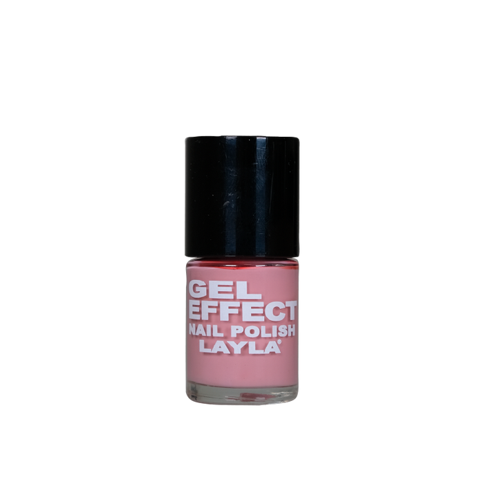 Layla Cosmetics Gel Effect Nail Polish N.21 Pink Sand- Gel Effect Nail Polish
