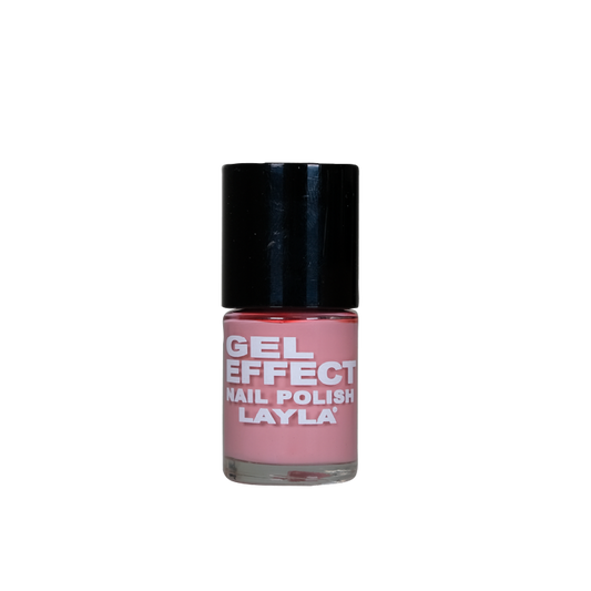 Layla Cosmetics Gel Effect Nail Polish N.21 Pink Sand- Gel Effect Nail Polish