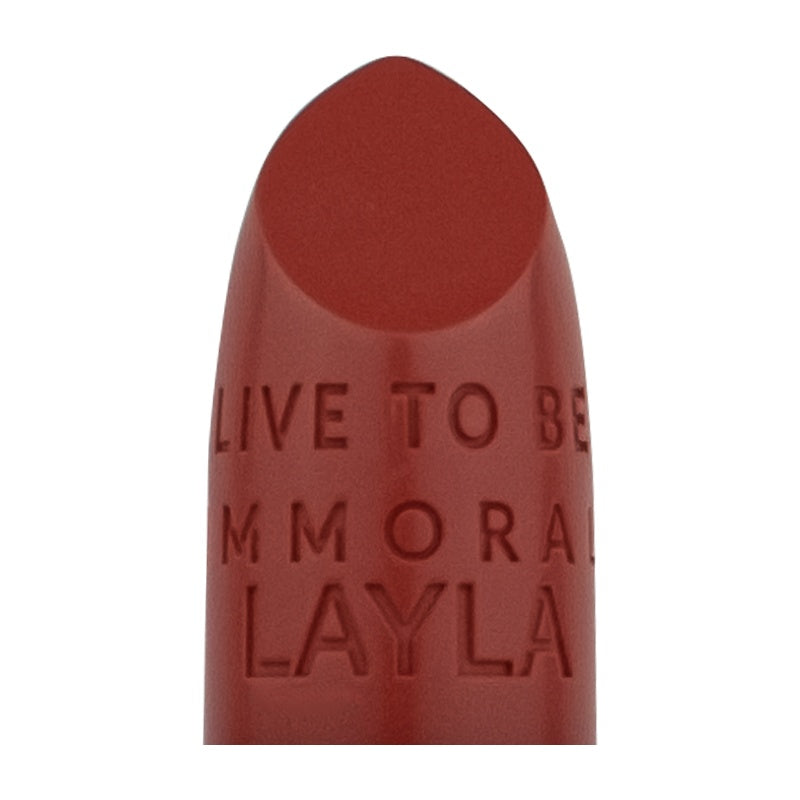 Layla Cosmetics Immoral Shine Lipstick No 22 Dirty Peach - Ruj Intens Hidratant