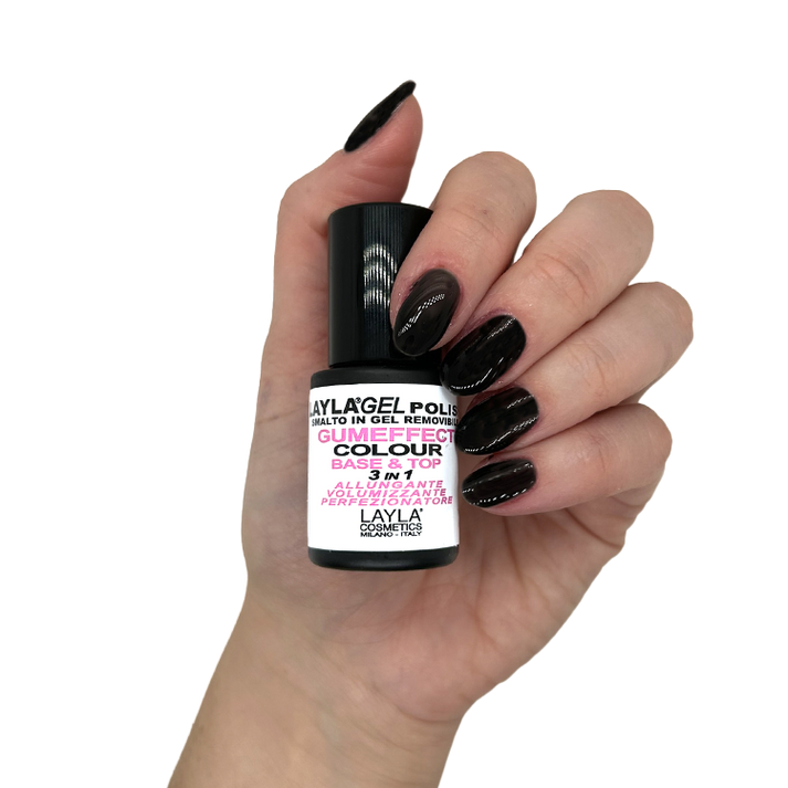 Layla Cosmetics Gumeffect Colour N.22 My Reputation - Oja Semipermanenta Rubber