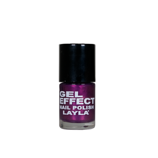 Layla Cosmetics Gel Effect Nail Polish N.24 Radiant Orchid - Lac de Unghii Clasic