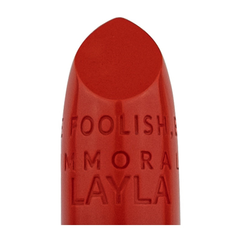 Layla Cosmetics Immoral Shine Lipstick No 25 Boss Babe - Ruj Intens Hidratant