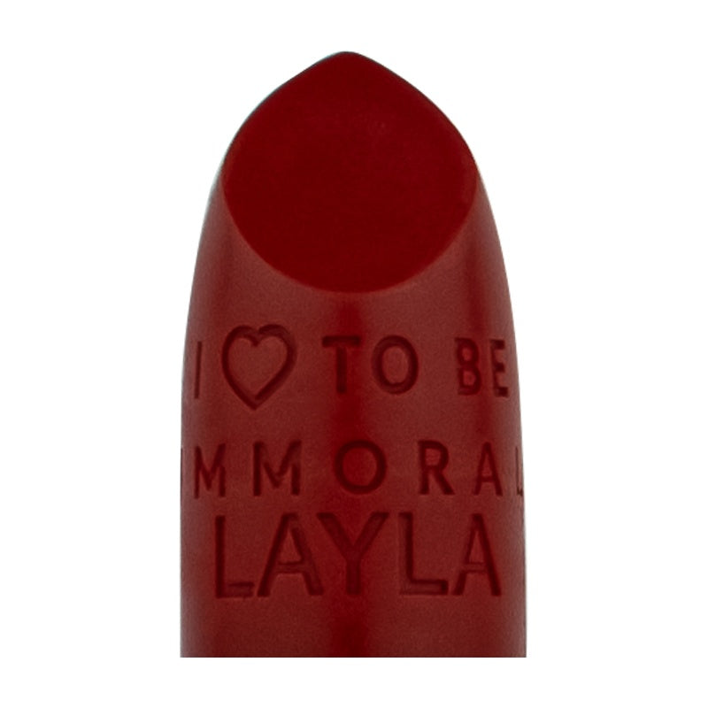 Layla Cosmetics Immoral Shine Lipstick No 29 Sabotage - Ruj Intens Hidratant