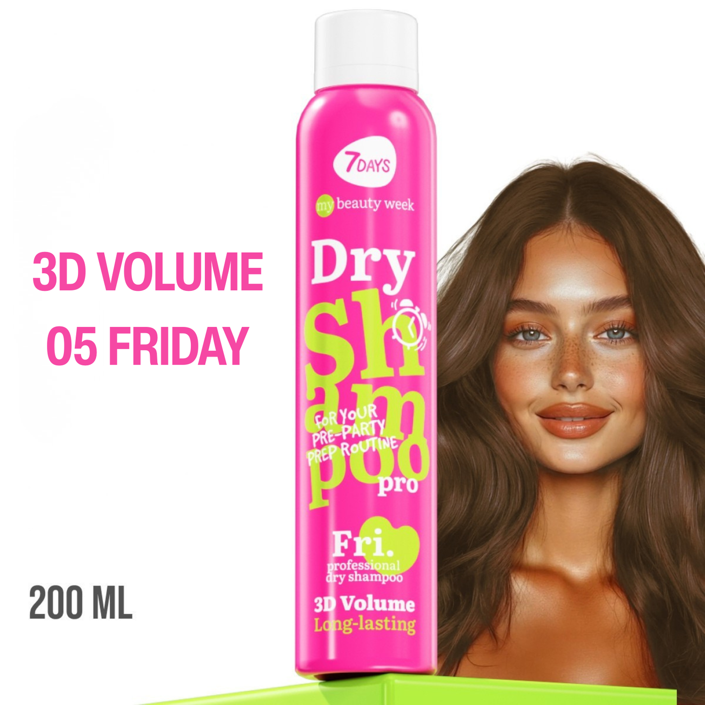 Sampon Uscat 7Days Long-Lasting Formula 3D Volume 200ml