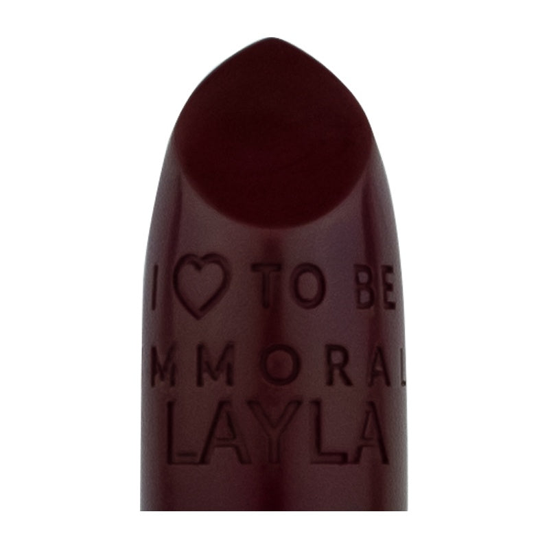 Layla Cosmetics Immoral Shine Lipstick No 34 Sold Out - Ruj Intens Hidratant