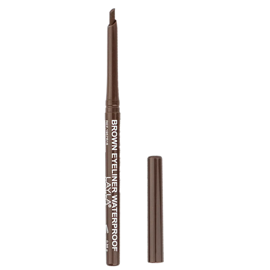 Layla Cosmetics Brown Eyeliner Waterproof - Creion Contur Ochi Rezistent la Apa Maro