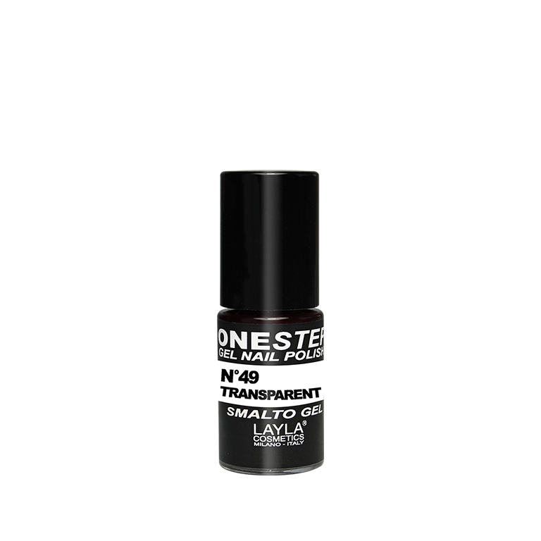 Layla Cosmetics One Step Gel Nail Polish N.49 Trasparent - Oja Semipermanenta