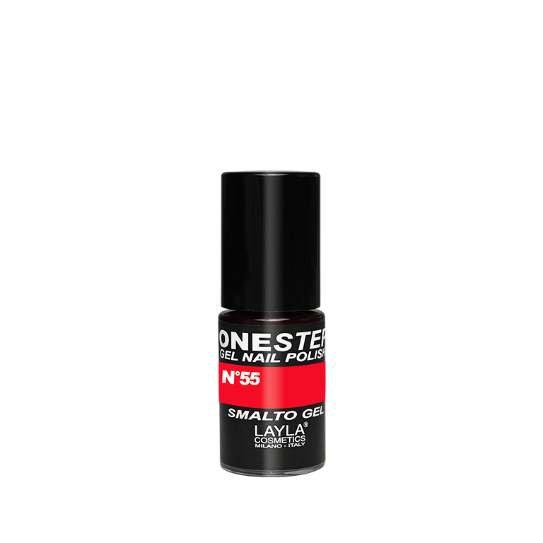 Layla Cosmetics One Step Gel Nail Polish N.55 Red Grooving - Oja Semipermanenta