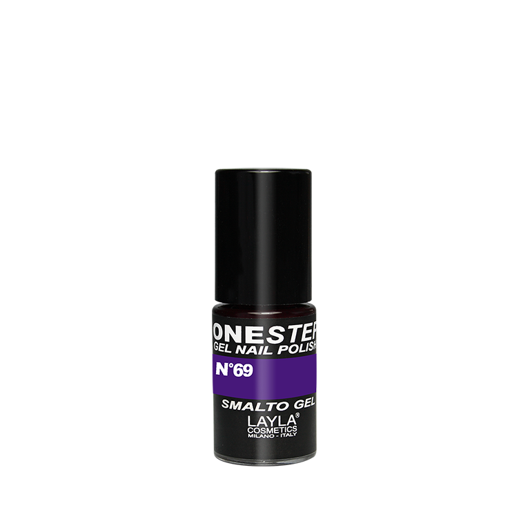 Layla Cosmetics One Step Gel Nail Polish N.69 Purple Panic - Oja Semipermanenta