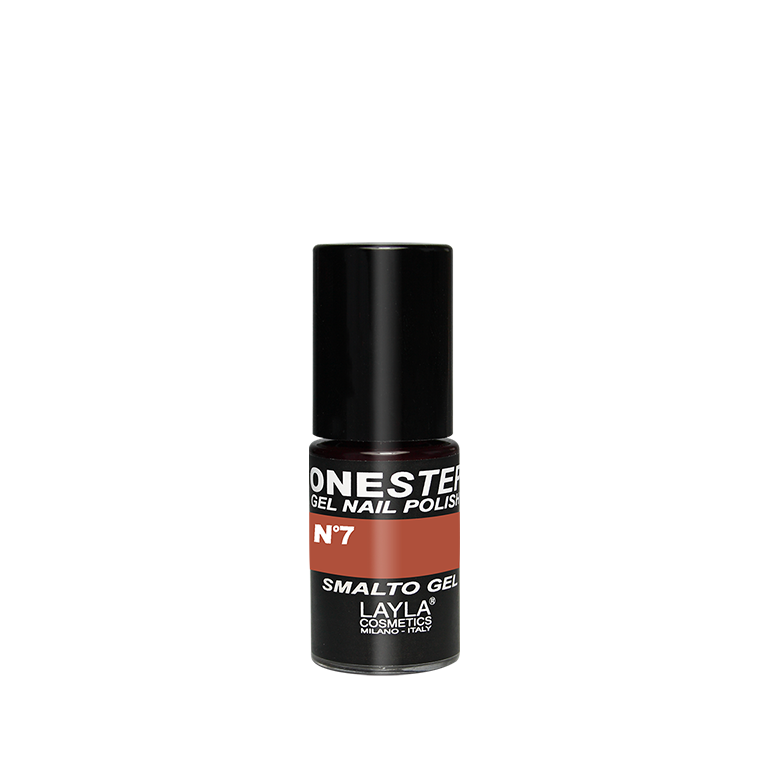 Layla Cosmetics One Step Gel Nail Polish N.7 Red Stone - Oja Semipermanenta
