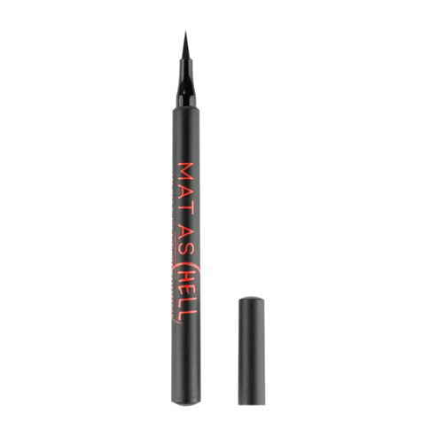 Layla Cosmetics Eyeliner Mat As Hell Ultra Mat Black Eyeliner Waterproof - Creion Contur Ochi Rezistent la Apa