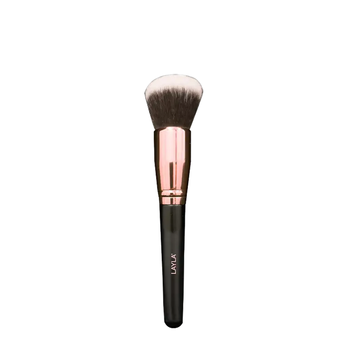 Layla Cosmetics Hybrid Finishing Brush F105 - Pensula pentru Aplicarea Iluminatorului