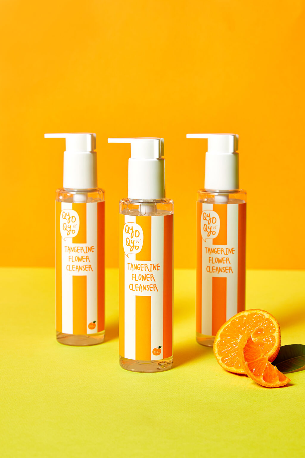 QyoQyo Green Tangerine Flower 150 ml – Ulei Demachiant