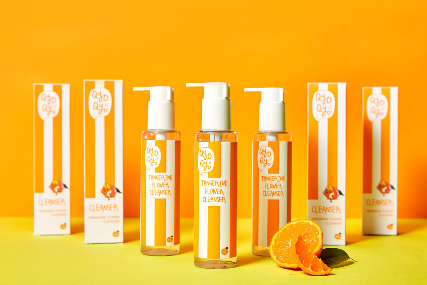 QyoQyo Green Tangerine Flower 150 ml – Ulei Demachiant