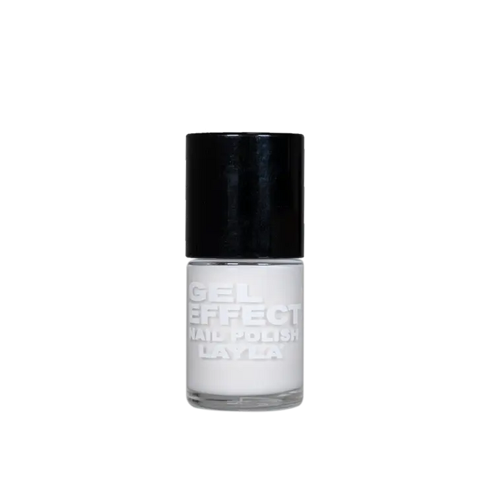 Layla Cosmetics Gel Effect Nail Polish N.01 Purity - Lac de Unghii Clasic