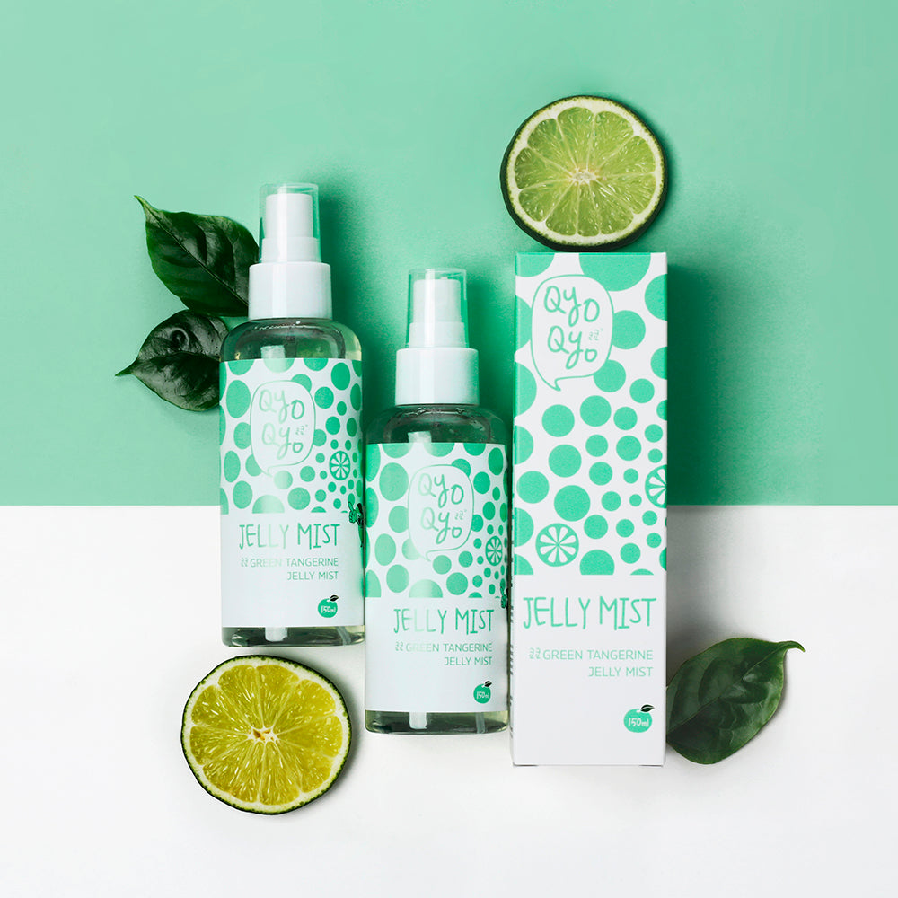 QyoQyo Green Tangerine Jelly Mist 150ml - Toner Hidratant si Calmant
