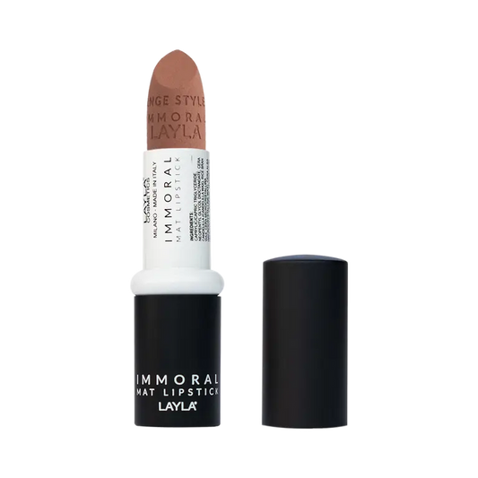 Layla Cosmetics Immoral Mat Lipstick No 1 Best Nude - Ruj Intens Mat