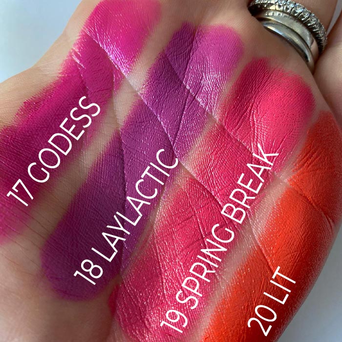 Layla Cosmetics Immoral Shine Lipstick No 19 Spring Break - Ruj Intens Hidratant