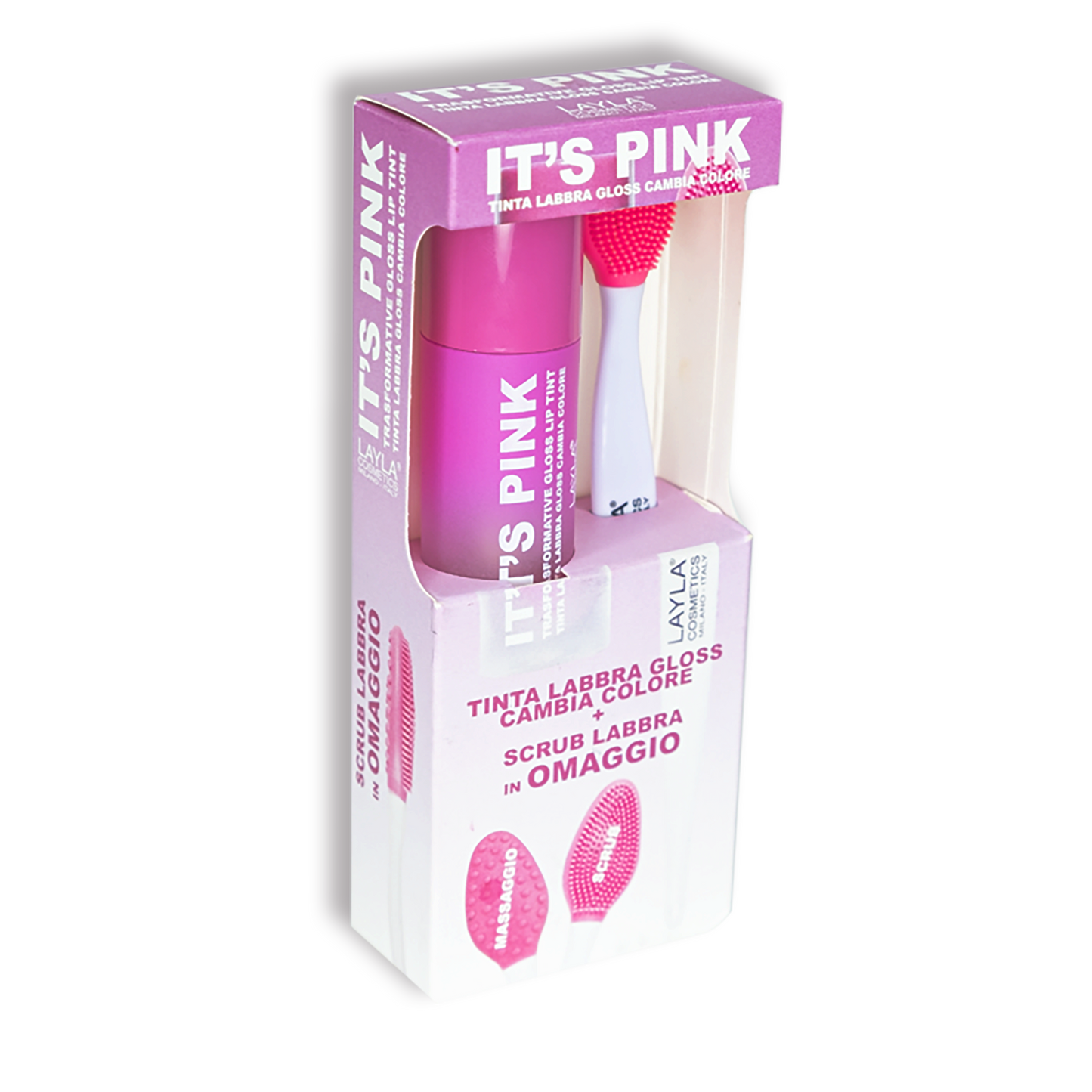Layla Cosmetics It's Pink - Luciu de Buze Transformator si Hidratant