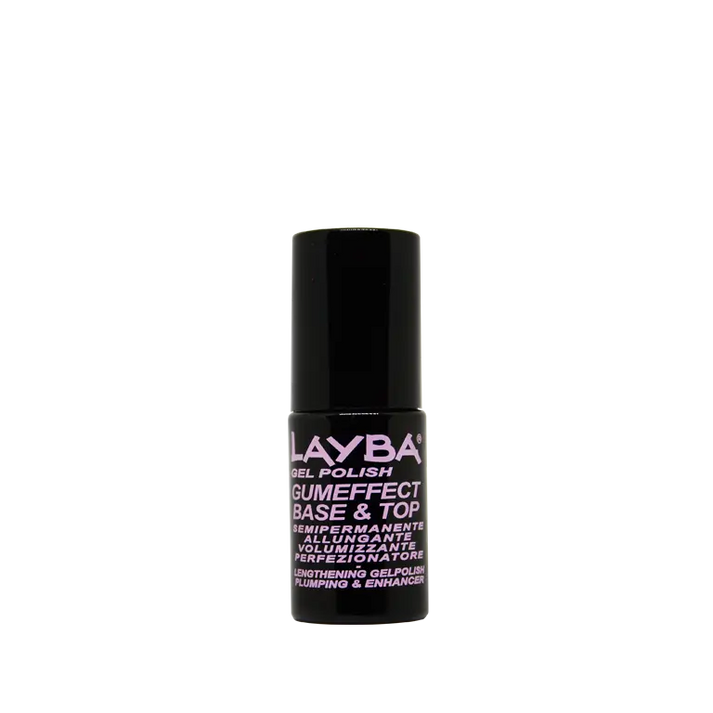 Layla Cosmetics Layba Gel Polish Gumeffect Base and Top - Baza si Top Rubber
