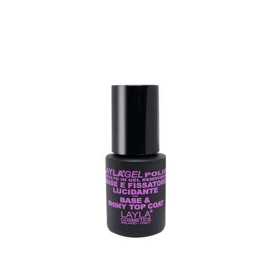 Layla Cosmetics Laylagel Polish Base & Shiny Top -  Baza si Top, 10 ml