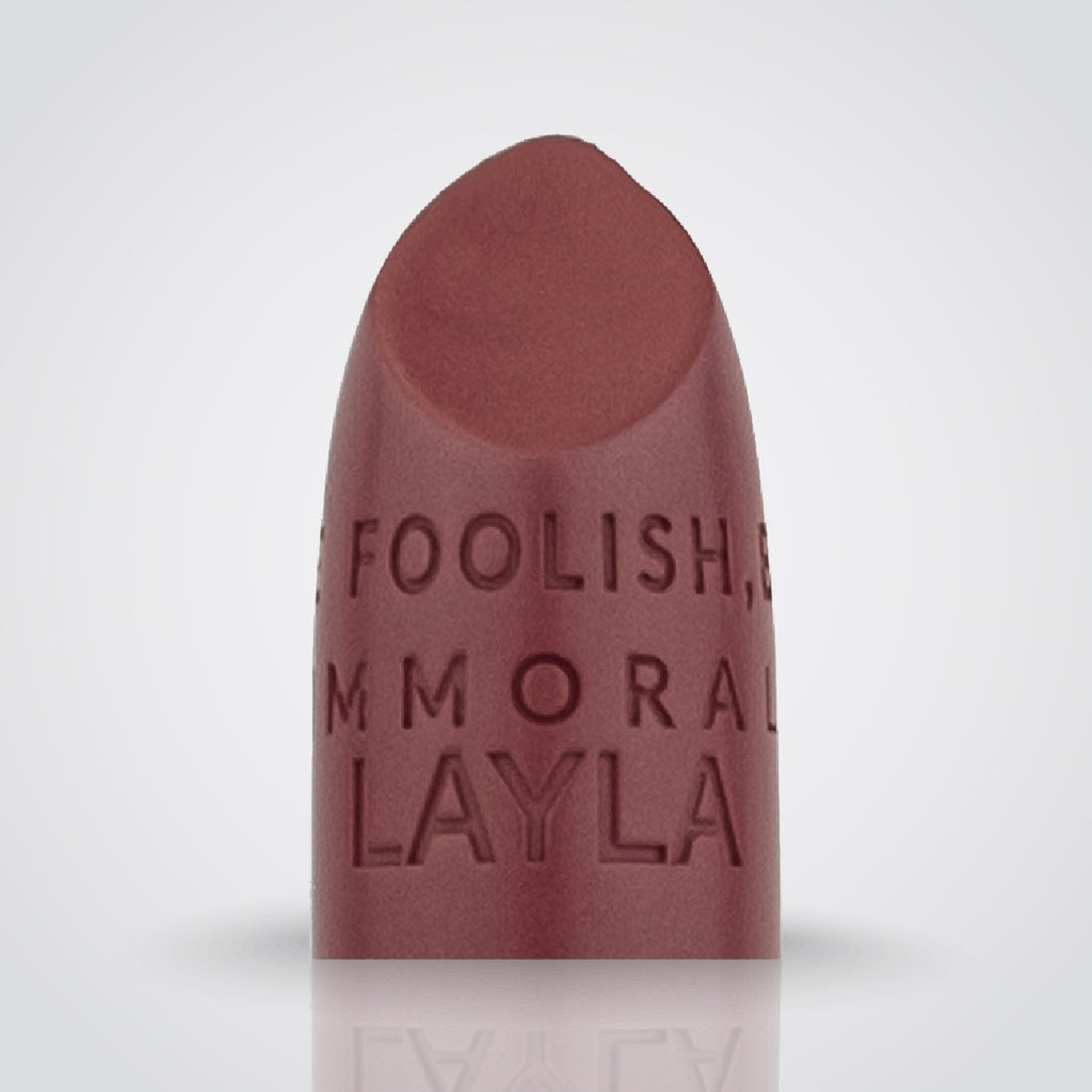 Layla Cosmetics Immoral Shine Lipstick No 7 Pool Night - Ruj Intens Hidratant