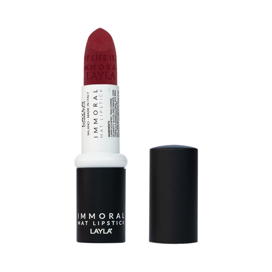 Layla Cosmetics Immoral Mat Lipstick No 10 Soo…Phia - Ruj Intens Mat