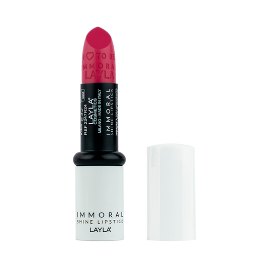 Layla Cosmetics Immoral Shine Lipstick No 19 Spring Break - Ruj Intens Hidratant