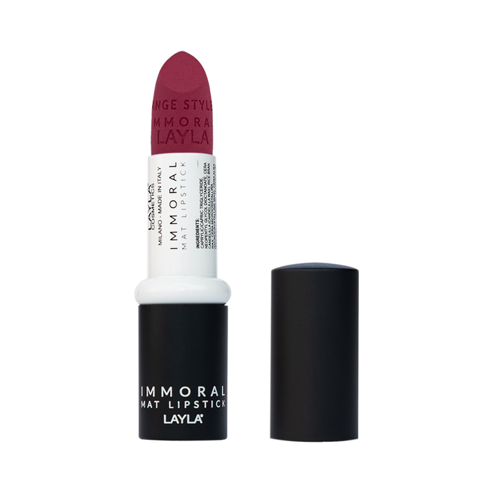 Layla Cosmetics Immoral Mat Lipstick No 24 Pelledoca - Ruj Intens Mat