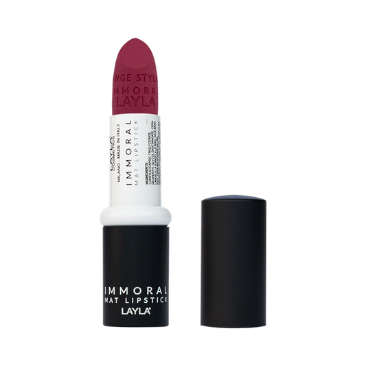 Layla Cosmetics Immoral Mat Lipstick No 24 Pelledoca - Ruj Intens Mat