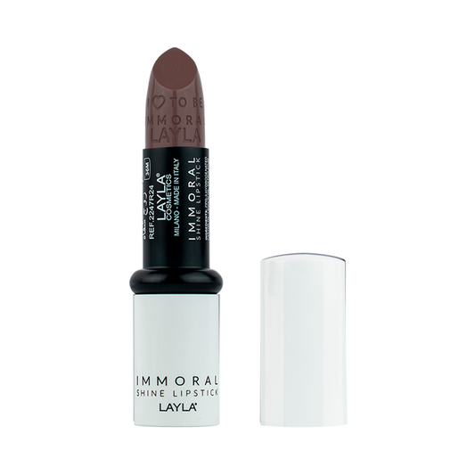 Layla Cosmetics Immoral Shine Lipstick No 33 Unwrap Me - Ruj Intens Hidratant