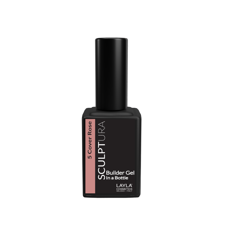 Layla Cosmetics Sculptura Builder Gel In A Bottle N.5 Cover Rose - Gel pentru Reconstructia Unghiilor