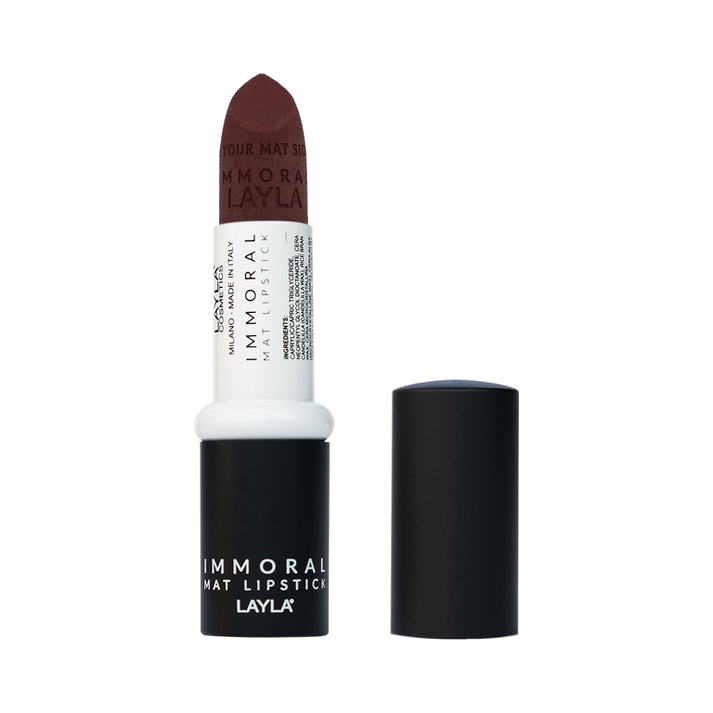 Layla Cosmetics Immoral Mat Lipstick No 9 Macabre - Ruj Intens Mat