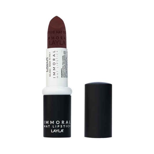 Layla Cosmetics Immoral Mat Lipstick No 9 Macabre - Ruj Intens Mat