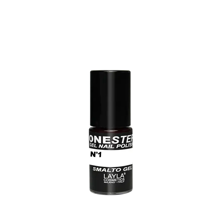 Layla Cosmetics One Step Gel Nail Polish N.1 White - Oja Semipermanenta