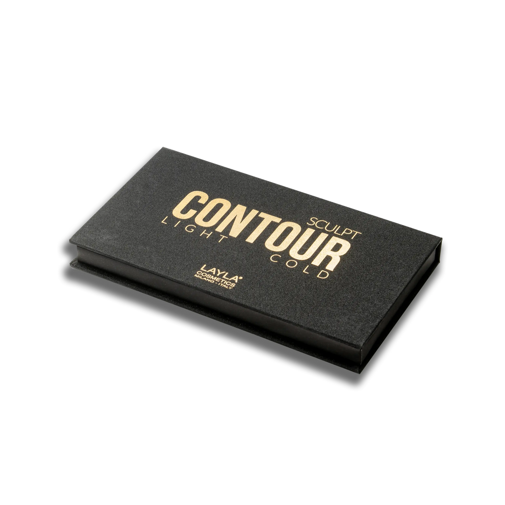 Layla Cosmetics Sculpt Contour Light Cold - Paleta pentru Contur in Nuante Reci
