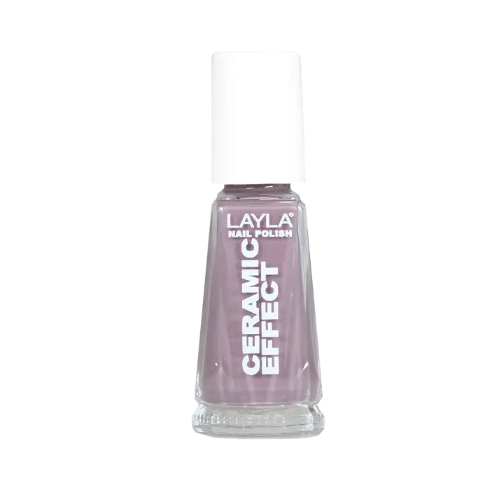 Layla Cosmetics Nail Polish Ceramic Effect N.12 Elegant Mud - Lac de Unghii Clasic