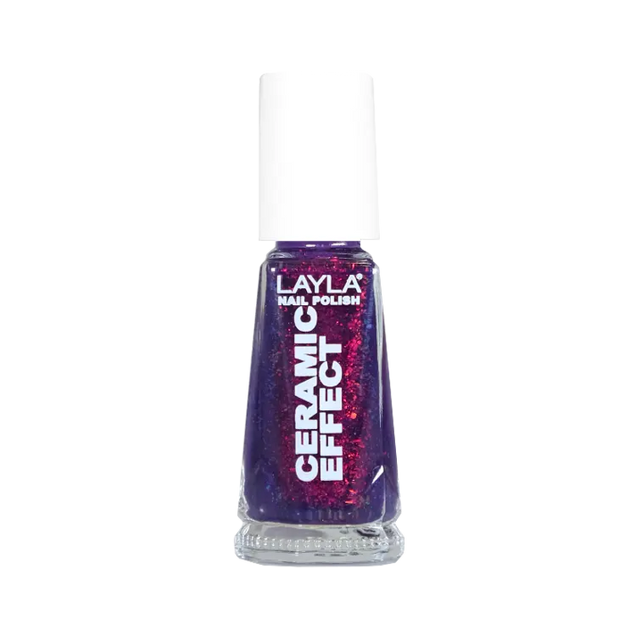 Layla Cosmetics Nail Polish Ceramic Effect N.52 The Butterfly Effect - Lac de Unghii Clasic