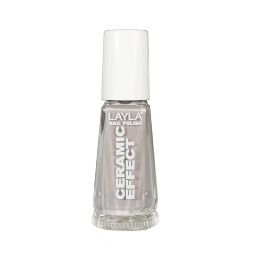 Layla Cosmetics Nail Polish Ceramic Effect Quiet N.117 Silent - Lac de Unghii Clasic