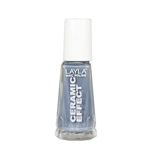 Layla Cosmetics Nail Polish Ceramic Effect Quiet N.122 Nap - Lac de Unghii Clasic