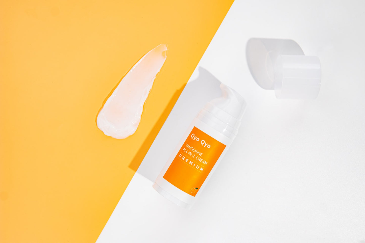 QyoQyo Tangerine All-In-One Cream Anti-Wrinkle and Whitening 100ml - Crema Antiimbatranire